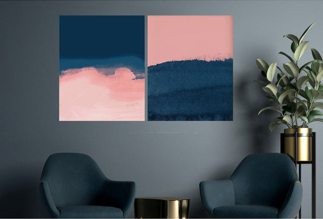 Tableau  Blue and Pink